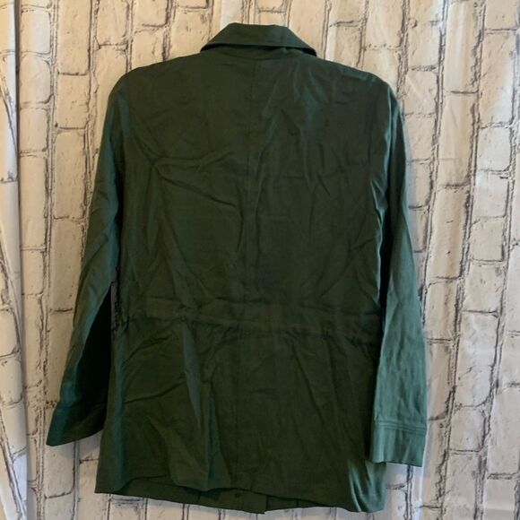 BB Dakota Long Sleeves Olive Green Jacket NWT - Picture 7 of 9